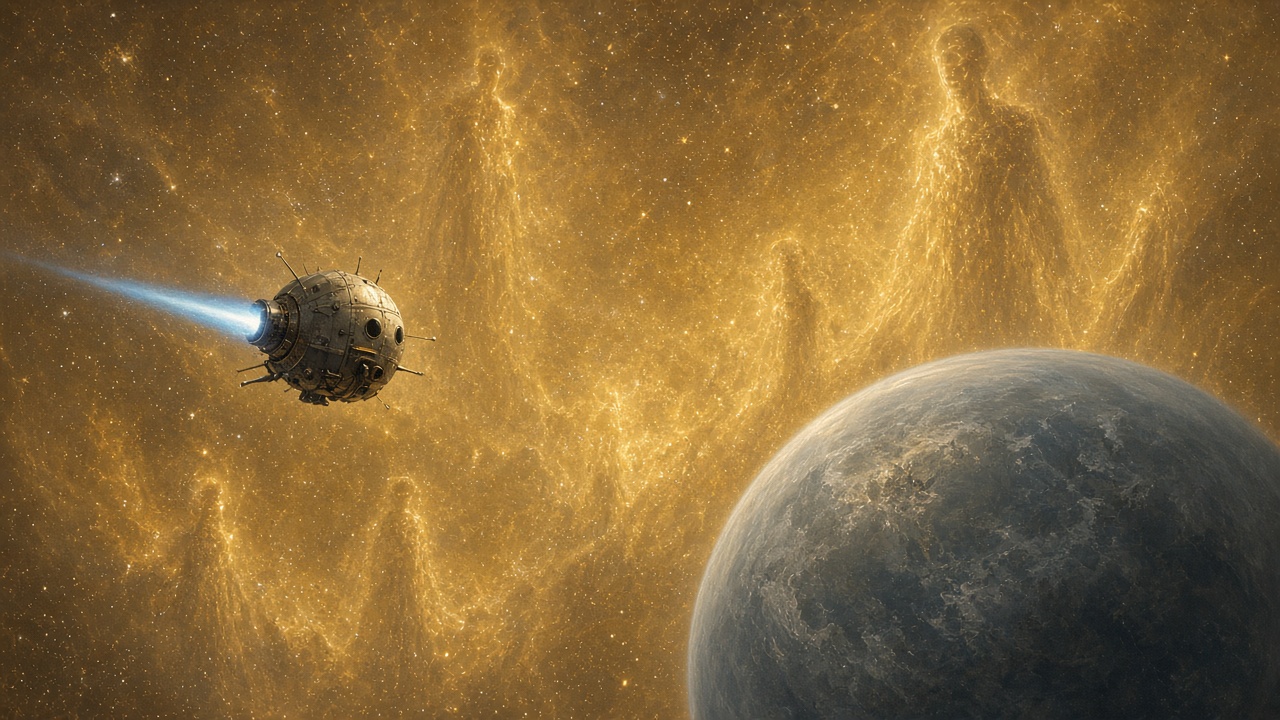 La Terre vue de l'espace, entourée d'un ciel vivant de lumières