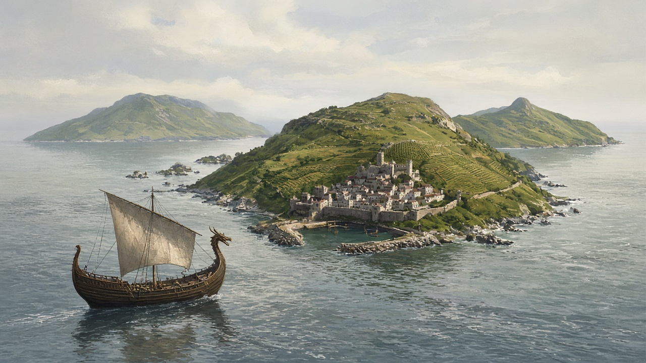 Felimath, Doorn et Avra dans la mer orientale