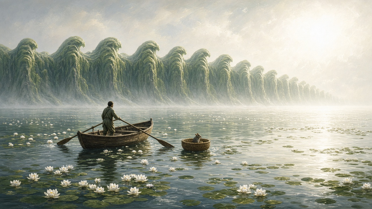 La mer aux lis blancs