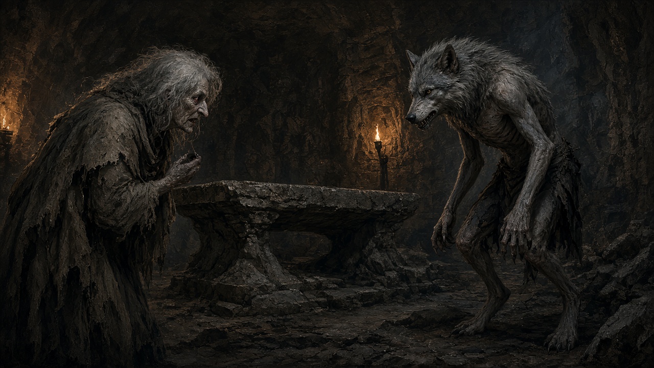 La mégère et le loup-garou dans l'ombre de la Butte
