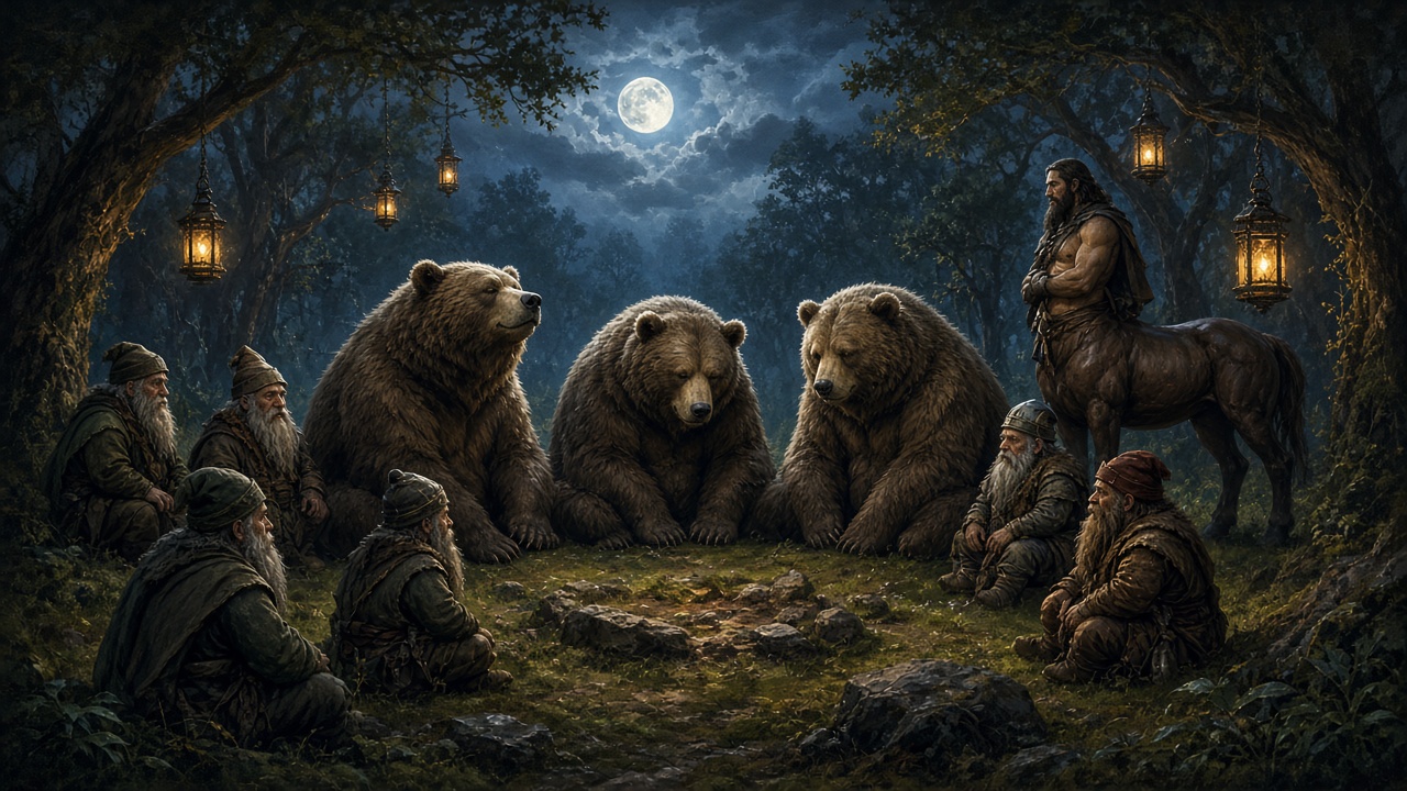Trois gros ours au conseil
