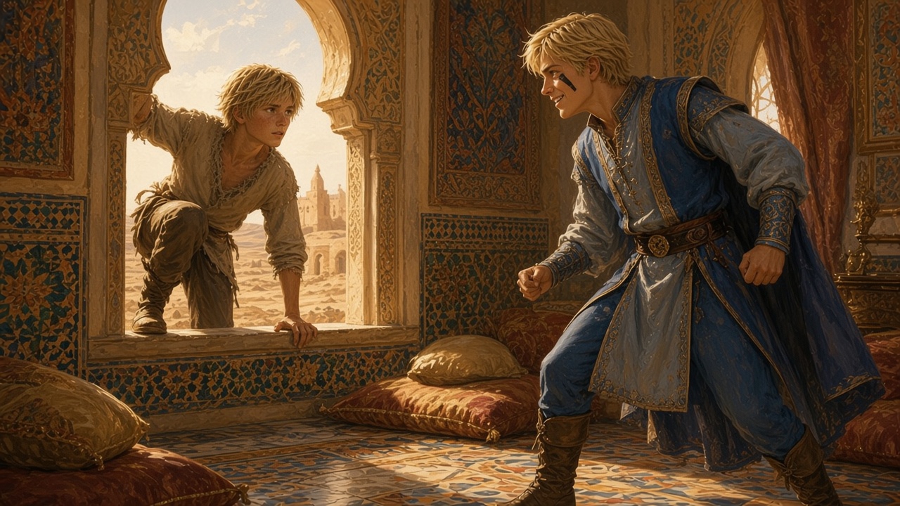 Corin et Shasta se rencontrent à Tashbaan