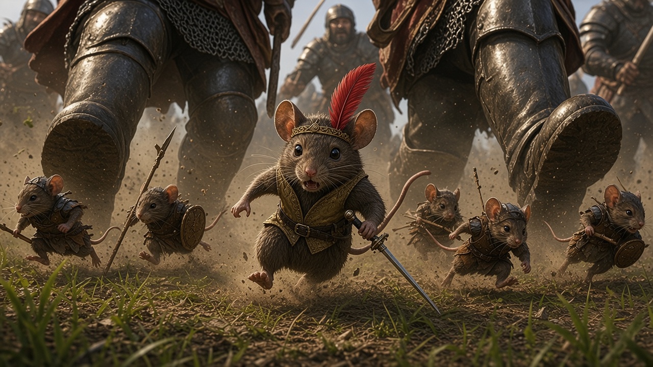 Ripitchip combat dans la mêlée